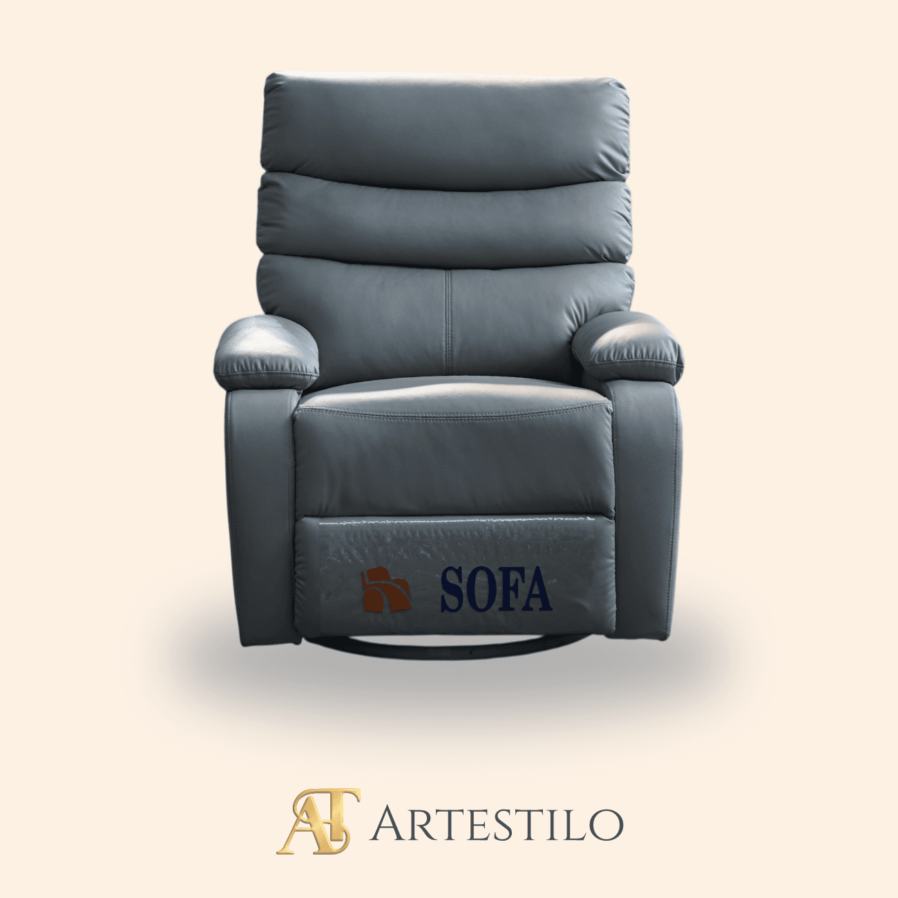 Giratorio, mecedor, reclinable y descansa pies