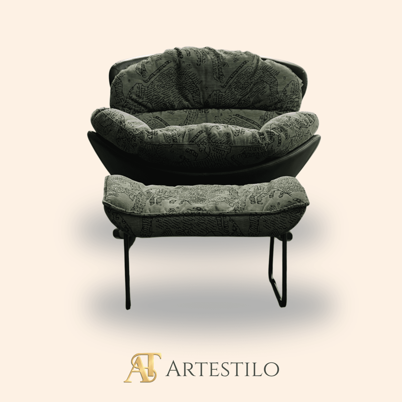 Sillón Huevo Giratorio