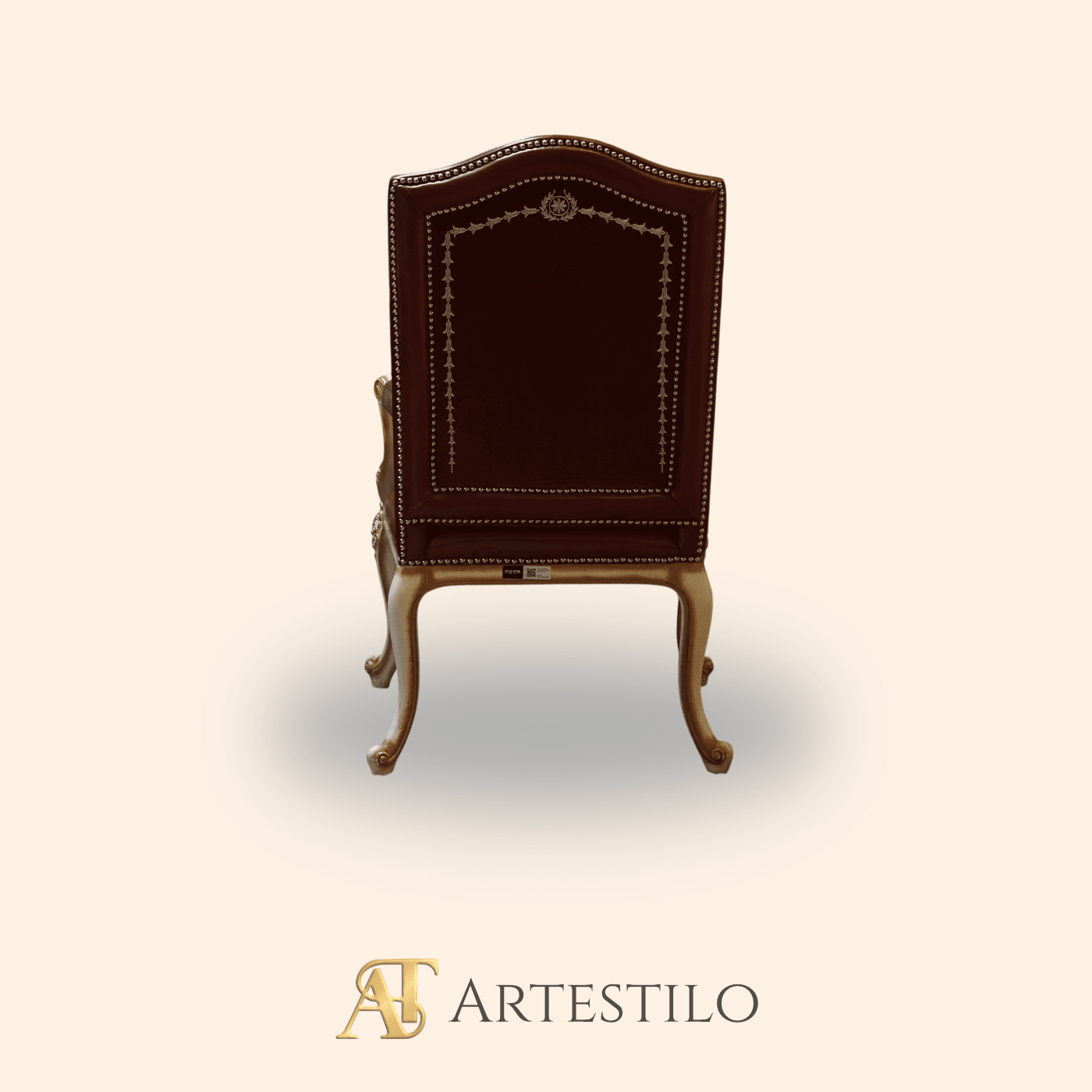 Silla roja elegante