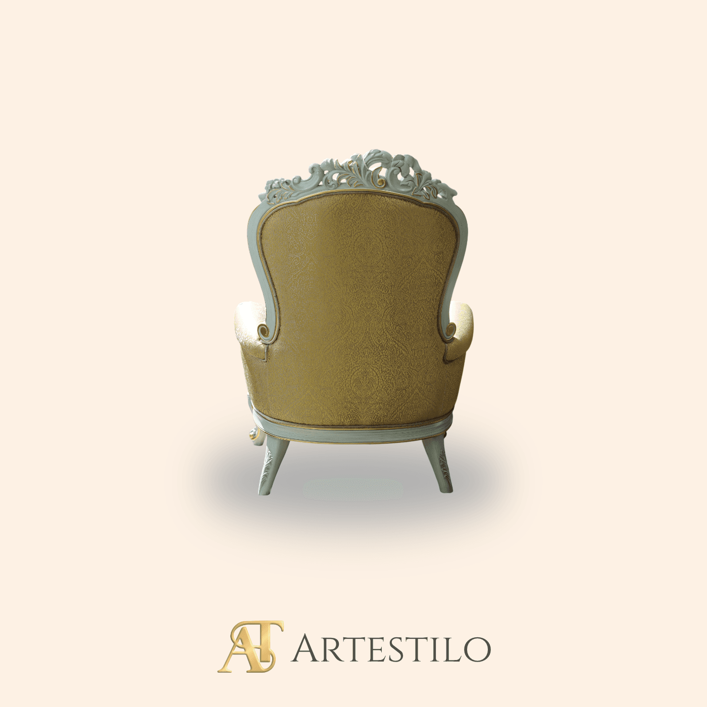 Sillón Rococo Floral